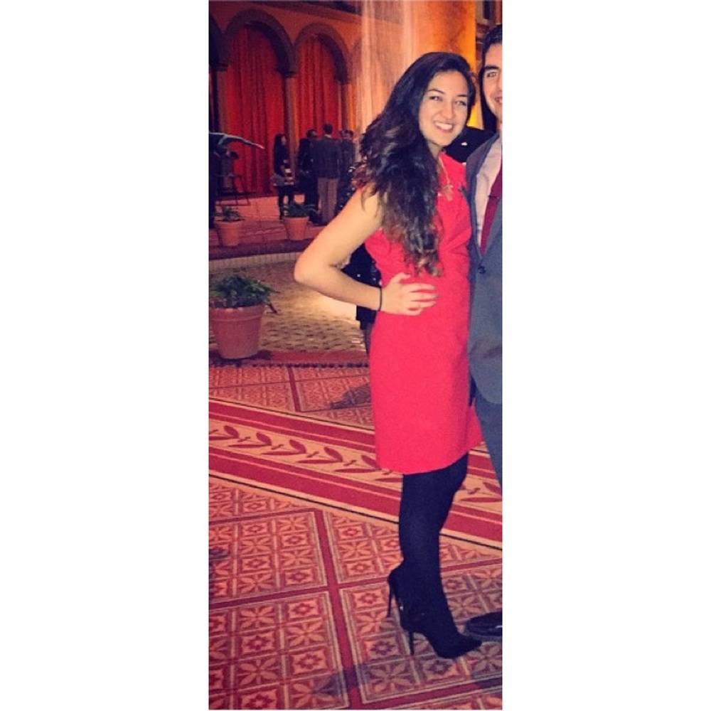 💃🏻 H&M Red Work Shift Dress 💃🏻